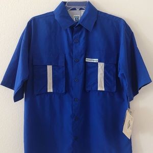 NWT Hook & Tackle Outfitters Blue Size Medium